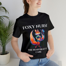 Heartbeat Of Healthcare Women&#39;s Foxy Nurse T-shirt | Graduation Gift For... - £15.82 GBP+