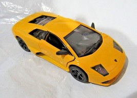 Lamborghini Murcielago LP640 Yellow 1:36 Scale Diecast Model Car Kinsmart - $10.99