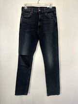 7 For All Mankind Women&#39;s Easy Slim Blue Jeans Distressed 29 NWT - $36.45