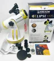 Meade Eclipse View 82 Solar Filter Telescope Tabletop Dobsonian Reflector - £133.39 GBP