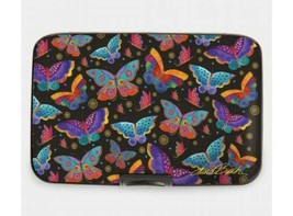 Laurel Burch RFID Armored Wallet Mariposa Butterfly Protect from Identit... - £12.47 GBP