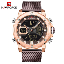 Original Watches for Men Luxury Brand Quartz Dual Display waterproof - £41.89 GBP+