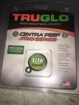 TRUGLO Centra Pro Series 3/16 Inch Archery Peep Sight | Aluminum | TG76BW - £38.83 GBP