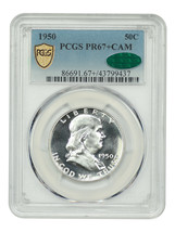 1950 50C PCGS/CAC PR67+CAM - $20,115.38