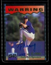 Vintage 1995 Signature Rookie Autograph Baseball Card #36 Jim Waring Astros Le - £7.82 GBP