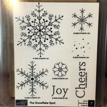Stampin Up The Snowflake Spot Winter Holiday Christmas Cards - $14.52