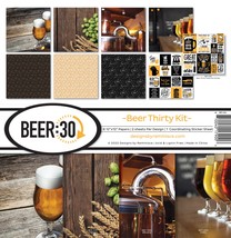 Reminisce Collection Kit 12&quot;X12&quot;-Beer Thirty - £17.17 GBP