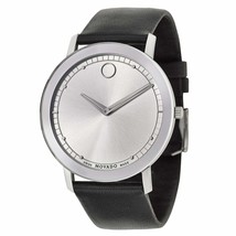 Movado TC Mirror Bezel 0606694 Classic Stainless Men&#39;s Watch - £318.74 GBP