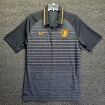 Nike Men&#39;s Sz M Authentic Baltimore Orioles Baseball MLB Elite Polo Shirt - £24.53 GBP
