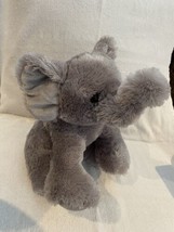 Nov. 2015 Aurora World Gray Soft Plush Stuffed Gray 14”Tall Elephant Animal Toy - £7.00 GBP