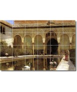 Edwin Weeks City Painting Ceramic Tile Mural BTZ09556 - $328.24 CAD+