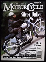 The Classic Motorcycle Magazine August 1994 mbox1598 Silver Bullet - $8.80