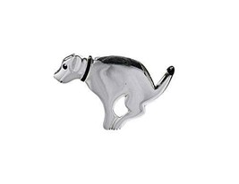 Danecraft Silver - Plated Labrador Retriever Dog Pin Brooch - £7.69 GBP