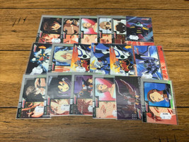 2000 Upper Deck Gundam Wing Mobile Suit Trading Card Lot of 18 Vintage C... - $11.88