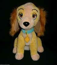 11&quot; Disney Lady And The Tramp Movie Stuffed Animal Plush Toy Dog Puppy Girl Soft - £11.21 GBP