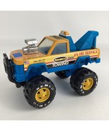 Remco Castrol Tow Truck Diecast Steel Emergency Vehicle Vintage 1985 80s... - $33.78 CAD
