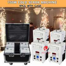 4X750W Sparkler Cold Spark Machine DJ Stage Equipment Effect DMX Machine... - $1,320.93