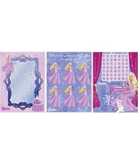 Barbie Party Game Sheets Birthday Party Favor Supplies 24 Sheets - $113.09 MXN