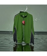 Stormtech Performance Men Jacket Size L Dry-Tech Green Gray Full Front Z... - $890.09 MXN