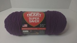 Red Heart Super Saver Yarn-Dark Orchid, E300-776 - £4.74 GBP