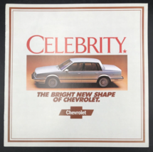 1982 Chevrolet Celebrity Dealer Sales Brochure Showroom Catalog - $9.49