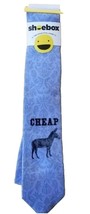 Shoebox/Hallmark Brand Necktie ~ CHEAP Ass ~ Multicolor ~ Polyester Micr... - £11.93 GBP