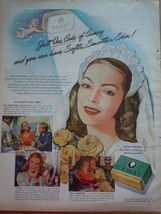 Vintage Camay Soap Bride Print Magazine Advertisement 1945 - £7.98 GBP