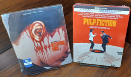 Reservoir Dogs + Pulp Fiction Steelbooks (4K+Blu-ray)-NEW-Free Box S&amp;H! - $159.99