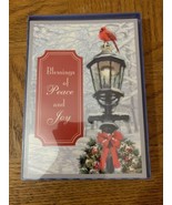 Box Of Christmas Cards W Envelopes &quot;Blessings Of Peace &amp; Joy&quot; NEW-SHIPS ... - €18,32 EUR