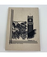 WSU State College of Washington, Pullman, 1980 annual THE CHINOOK  WAZZU - $709.63 MXN