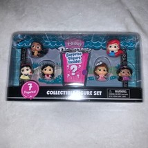 Disney Doorables Collectible Figure Set 7 Princess Jasmine Ariel Snow White New - $18.00