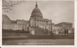 Washington D.C. United States(U.S.) Capitol Real Photo Unposted Vintage Postcard - £11.31 GBP