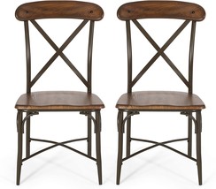 Sets Of Dark Brown Espresso Christopher Knight Home Stroble Dining Chairs. - £142.49 GBP