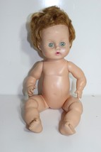 Cute Vintage Ginny Baby Doll Vogue Drink and wet doll? 16-1/2" tall Vinyl - £12.37 GBP