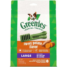 Greenies Dog Dental Treats Large Sweet Potato 1ea/12 oz, 8 ct - £26.86 GBP