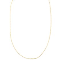 New Gold Tone Thin Metal Necklace - £9.76 GBP