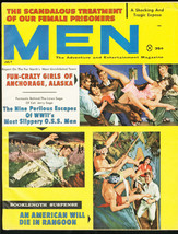 Men 1961 JULY-A-BOMB-SPICY Adventure Mag Vg - £26.58 GBP