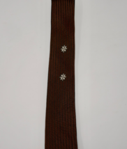 Osmun's Vintage Brown Striped Silk Neckwear Tie - $19.99
