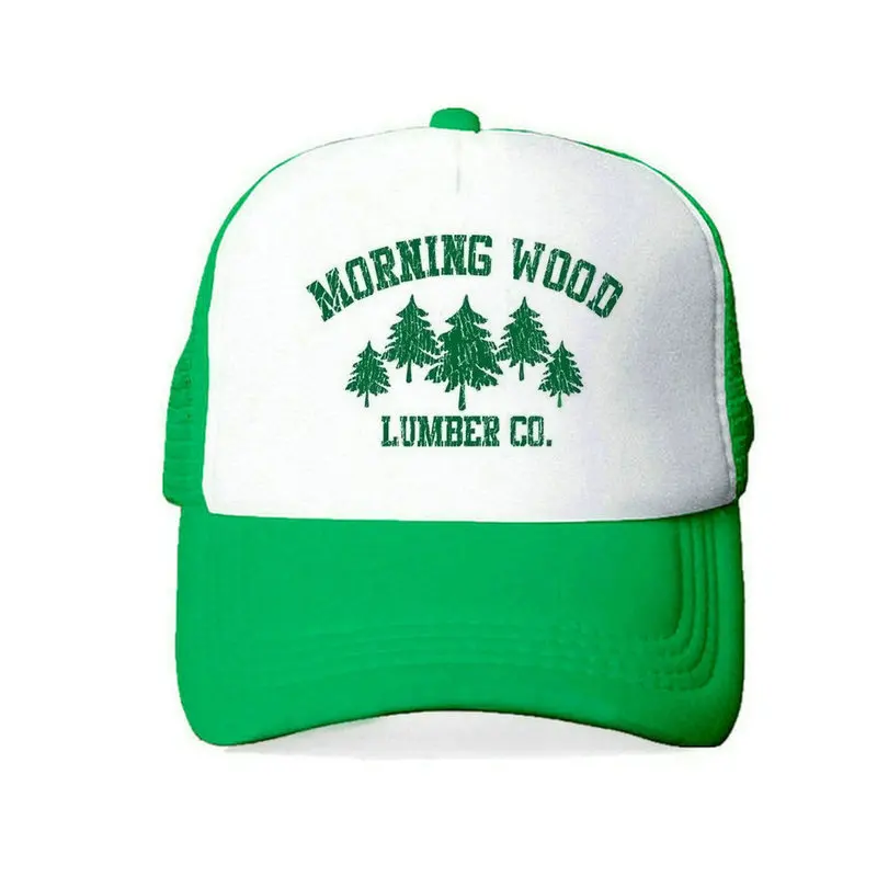 Drop Shipping Morning Wood Lumber Company Trucker Hat Men Women Lumberjack - £11.18 GBP+