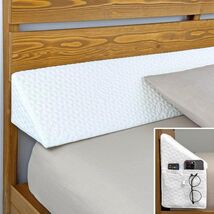 Ephedora Full Size Bed Wedge Pillow For Headboard Bed Gap Filler Memory ... - $381.68 MXN