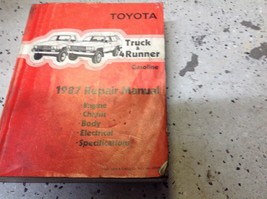 1987 Toyota Truck &amp; 4Runner Service Shop Repair Workshop Manual New - £222.59 GBP