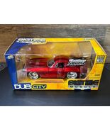 1963 Chevy Corvette Sting Ray Jada Bigtime Muscle Die Cast Metal 1/24 Red - €23,85 EUR