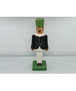 Vintage Wooden Miner Smoker Raucher 17 cm - $18.00