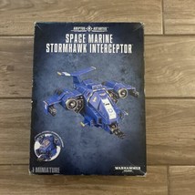 Warhammer 40K - Space Marines Stormhawk Inteceptor New Open Box - £47.18 GBP