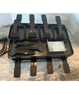 Swissmar Electric 8 Person Raclette Indoor Tabletop Stove Pans, Holders,... - €68,75 EUR