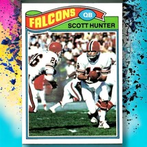 1977 Topps  157 Scott Hunter  Atlanta Falcons - £1.35 GBP