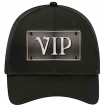 VIP Novelty Black Mesh License Plate Hat - £23.09 GBP