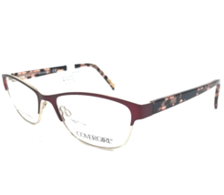 COVERGIRL Brille Rahmen CG1537-1 071 Schwarz Rot Silber Katze Schildplatt - $49.48