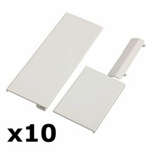10-PACK 3-pc NEW WHITE Replacement Slot Cover Lid Set for Nintendo Wii Console - £19.42 GBP