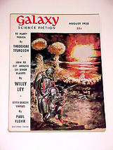 Galaxy Aug 1958-ATOMIC EXPLOSION-WALLY Wood VG/FN - £27.13 GBP
